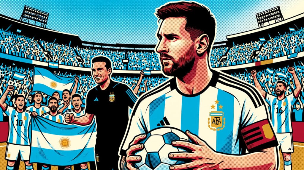 Lionel Messi y el entrenador Lionel Scaloni Mundial 2026
