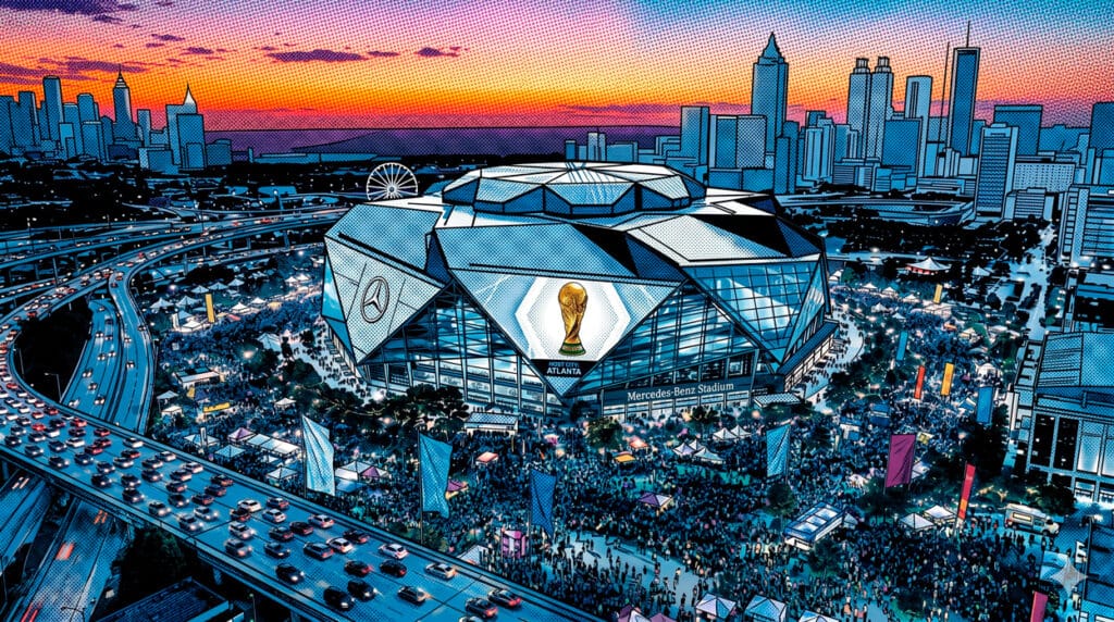 Mercedes-Benz Stadium en el Mundial 2026